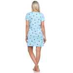 Damen Nachthemd Sleepshirt Nachtwäsche; Gr. S M L