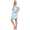 Damen Nachthemd Sleepshirt Nachtwäsche; Gr. S M L