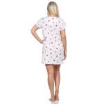 Damen Nachthemd Sleepshirt Nachtwäsche; Ecru/S/36