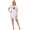 Damen Nachthemd Sleepshirt Nachtwäsche; Ecru/S/36