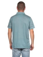 Herren Poloshirt Sommer Polo-Hemd Kurzarm Petrol/XL