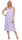 Damen Nachthemd Sleepshirt Nachtwäsche ohne Ärmel; Flieder/XL/42