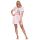 Damen Nachthemd Sleepshirt Nachtwäsche;  Puderrosa/S/36