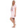 Damen Nachthemd Sleepshirt Nachtwäsche;  Puderrosa/S/36