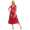 Damen Negligé Satin Nachtkleid Reizwäsche mit Spitze; S M L XL 2XL