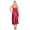 Damen Negligé Satin Nachtkleid Reizwäsche mit Spitze; S M L XL 2XL