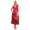 Damen Negligé Satin Nachtkleid Reizwäsche mit Spitze; S M L XL 2XL