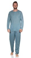 Herren Pyjama Set Shirt & Hose Schlaf-Anzug...