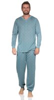 Herren Pyjama Shirt & Hose Schlaf-Anzug Nachthemd,...