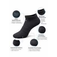 12 Paar Sportsocken Damen Herren Sneaker Socken atmungsaktiv,