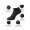 12 Paar Sportsocken Damen Herren Sneaker Socken atmungsaktiv,  Weiß 47-50