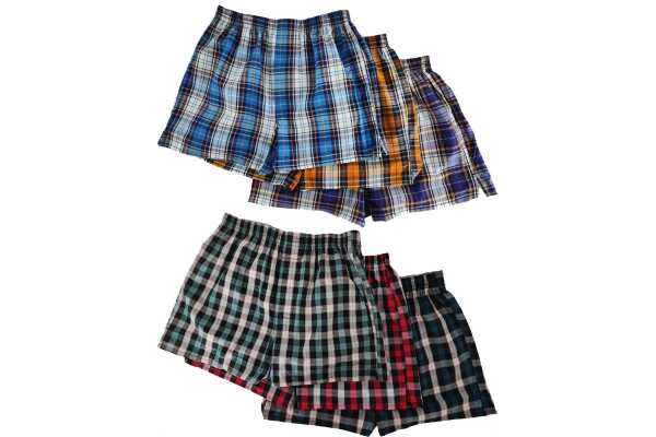 3 Stück Herren Boxershorts Unterhosen Männer; M L XL 2XL 3XL 4XL