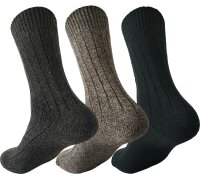 3 Paar Arbeiter-Socken Work Wollsocken Strick, 3 Paar,...