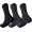3 Paar Arbeiter-Socken Work Wollsocken Strick, 3 Paar, D-Blau, D.Grau, D-B-Meliert/43-46