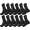 12 Paar Sport Frottee Socken Herren Damen Baumwolle; Dunkelgrau/39-42