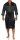 Herren Morgenmantel Robe Bathrobe Bademantel Satin, M L XL 2XL