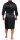 Herren Morgenmantel Robe Bathrobe Bademantel Satin, M L XL 2XL