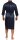 Herren Morgenmantel Robe Bathrobe Bademantel Satin, M L XL 2XL