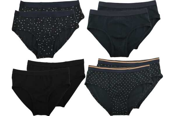 2x Herren Slips Unterhosen Unterwäsche Baumwolle, M L XL