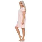 Damen Nachthemd Sleepshirt Nachtwäsche; M L XL 2XL