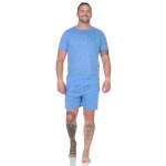 Herren Pyjama Shorty und T-Shirt Schlafanzug, Gr. M L XL 2XL