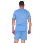 Herren Pyjama Shorty und T-Shirt Schlafanzug, Gr. M L XL 2XL