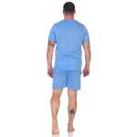 Herren Pyjama Shorty und T-Shirt Schlafanzug, Gr. M L XL 2XL