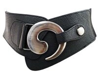 eloModa Damen Taille Stretchgürtel Breiter...