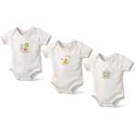 Baby Kurzarmbody 3er-Pack 100% Baumwolle Bodys...
