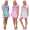 Damen Bigshirt Nachthemd Sleepshirt Nachtwäsche; Gr. S M L