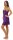 Damen kurzes Satin Negligé Nachtkleid Nachthemd Satin; S M L XL 2XL
