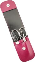 3-teiliges Solingen Maniküre Set mit Leder Etui,...