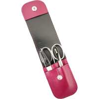 3-teiliges Solingen Maniküre Set mit Leder Etui,...