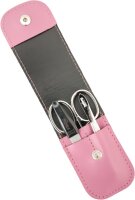 3-teiliges Solingen Maniküre Set mit Leder Etui,...