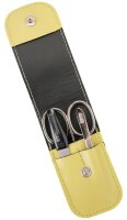 3-teiliges Solingen Maniküre Set mit Leder Etui,...