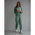 Damen Freizeitanzug Hausanzug Jogginganzug, Khaki/S/36
