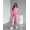 Damen Freizeitanzug Hausanzug Homewear Jogginganzug,  Rosa/M/38