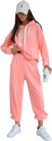 Damen Nicki Jogginganzug mit Kapuze Freizeitanzug;...