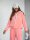 Damen Nicki Jogginganzug mit Kapuze Freizeitanzug; Aprikose/L/XL