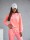 Damen Nicki Hoodie Jogginghose Freizeitanzug Homewear,  Aprikose/L/XL