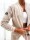 Damen Nicki Freizeitanzug Homewear Loungewear, Beige/S/M
