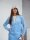 Damen Nicki Freizeitanzug Homewear Loungewear, Hellblau/L/XL