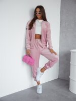Damen Nicki Freizeitanzug Homewear Loungewear, Puderrosa/L/XL