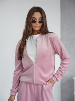 Damen Nicki Freizeitanzug Homewear Loungewear, Puderrosa/L/XL