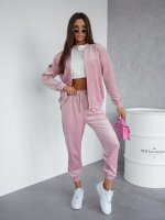 Damen Nicki Freizeitanzug Homewear Loungewear, Puderrosa/L/XL
