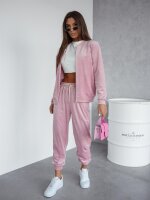 Damen Nicki Freizeitanzug Homewear Loungewear, Puderrosa/L/XL