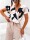Damen Jumpsuit mit Wickeloberteil Overall luxuriöse Look Beige/L/40