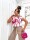 Damen Jumpsuit mit Weiten Hosenbeinen Overall luxuriöse Look  Cappuccino/M/38