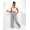 Damen High-Waist Stoffhose mit weitem Bein und Stretchbund Grau/XL/42