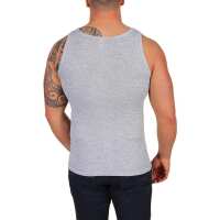 4er Set Unterhemd  Unterwäsche Feinripp 100% Baumwolle Grau/2XL